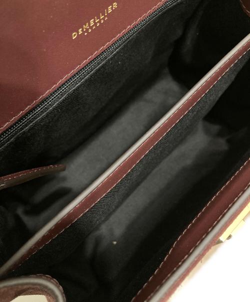DEMELLIER（デメリエー）demellier (デメリエー) UNITED ARROWS (ユナイテッドアローズ) 別注THE PARISショルダーバッグ ブラウンの古着・服飾アイテム