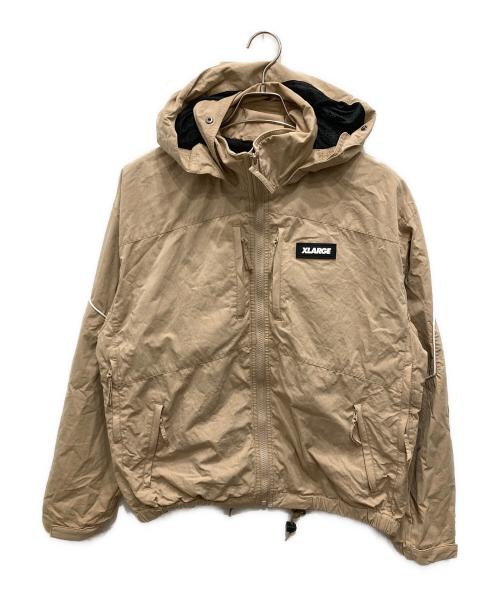 X-LARGE（エクストララージ）X-LARGE (エクストララージ) MULTI ZIP JACKET ベージュ サイズ:Mの古着・服飾アイテム