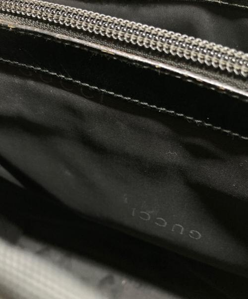 GUCCI（グッチ）GUCCI (グッチ) バンブーナイロンハンドバッグ ブラックの古着・服飾アイテム