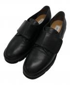 MACKINTOSH PHILOSOPHYマッキントッシュ フィロソフィー）の古着「ベルクロストラップシューズ」｜ブラック
