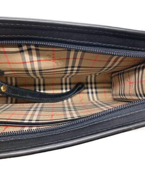 Burberry's（バーバリーズ）Burberry's (バーバリーズ) クラッチバッグ ブラックの古着・服飾アイテム