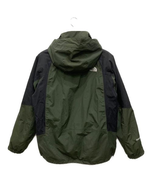 THE NORTH FACE（ザ ノース フェイス）THE NORTH FACE (ザ ノース フェイス) SUMMIT SERIES RAINTEX GORE-TEX JACKET グリーン×ブラック サイズ:Mの古着・服飾アイテム
