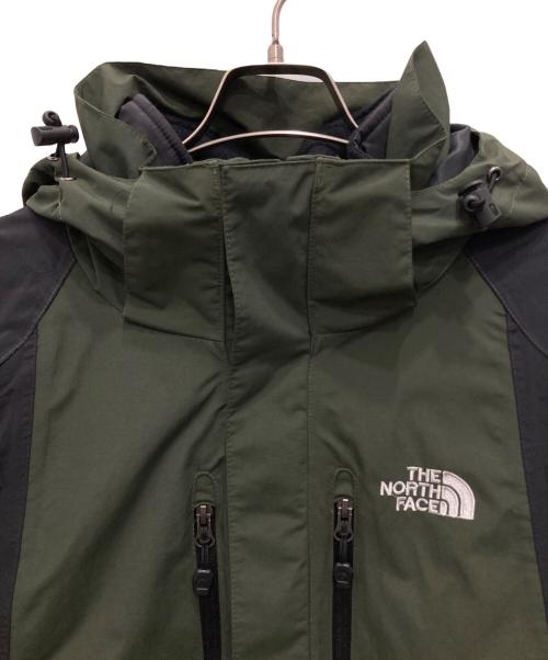 THE NORTH FACE（ザ ノース フェイス）THE NORTH FACE (ザ ノース フェイス) SUMMIT SERIES RAINTEX GORE-TEX JACKET グリーン×ブラック サイズ:Mの古着・服飾アイテム