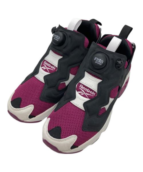 REEBOK（リーボック）REEBOK (リーボック) INSTAPUMP FURY 94/インスタポンプ フューリー 94 ブラック×パープル サイズ:24の古着・服飾アイテム