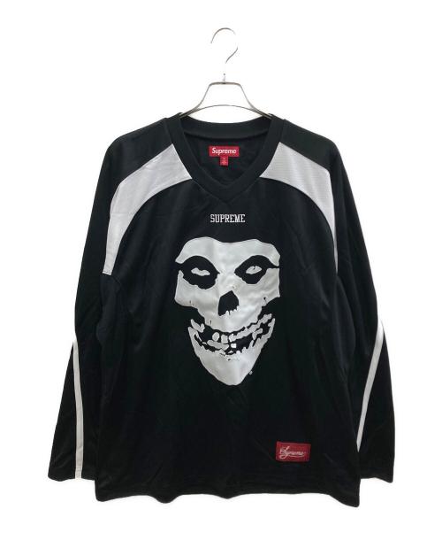 SUPREME（シュプリーム）SUPREME (シュプリーム) The Misfits® Hockey Jersey/ホッケージャージー ホワイト×ブラック サイズ:XLの古着・服飾アイテム