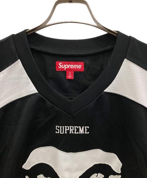 SUPREME（シュプリーム）SUPREME (シュプリーム) The Misfits® Hockey Jersey/ホッケージャージー ホワイト×ブラック サイズ:XLの古着・服飾アイテム