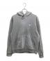 stussy（ステューシー）の古着「STOCK LOGO HOOD/ストックロゴ フーディ」｜グレー