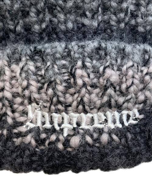 SUPREME（シュプリーム）Supreme (シュプリーム) Space Dye Stripe Beanie/スペース ダイ ストライプ ビーニー グレーの古着・服飾アイテム