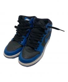 NIKE（ナイキ）の古着「GS Air Jordan 1 Retro High OG "Dark Marina Blue"」｜ブラック×ブルー