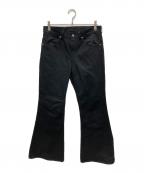 BEAMSビームス）の古着「FUTURE ARCHIVE / FLARE DENIM 2」｜ブラック