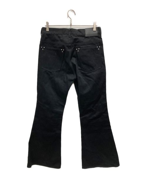 BEAMS（ビームス）BEAMS (ビームス) FUTURE ARCHIVE / FLARE DENIM 2 ブラック サイズ:Mの古着・服飾アイテム
