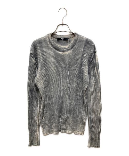 Jaded London（ジェイデッドロンドン）Jaded London (ジェイデッドロンドン) リブニット グレー サイズ:Mの古着・服飾アイテム