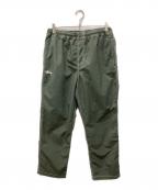 stussyステューシー）の古着「NYLON FOLSOM BEACH PANT」｜グリーン