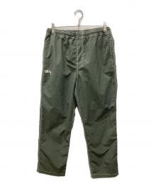 stussy（ステューシー）の古着「NYLON FOLSOM BEACH PANT」｜グリーン