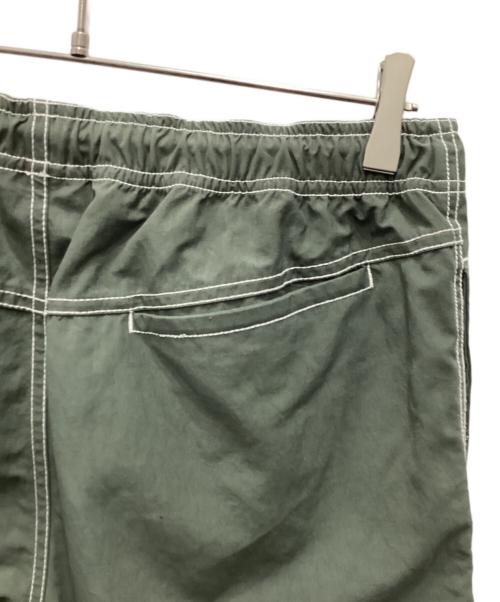 stussy（ステューシー）stussy (ステューシー) NYLON FOLSOM BEACH PANT グリーン サイズ:Sの古着・服飾アイテム