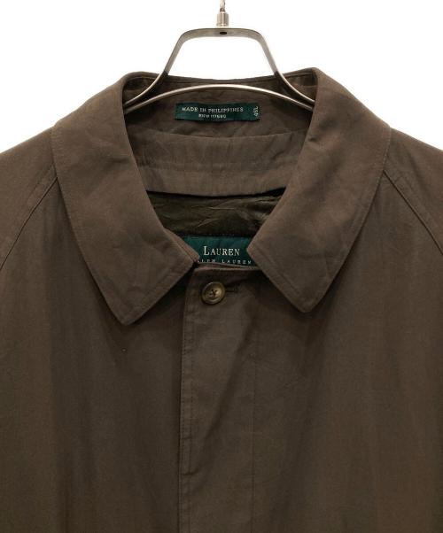 LAUREN RALPH LAUREN（ローレン ラルフ ローレン）LAUREN RALPH LAUREN (ローレン ラルフ ローレン) ライナー付コート ブラウン サイズ:46Lの古着・服飾アイテム