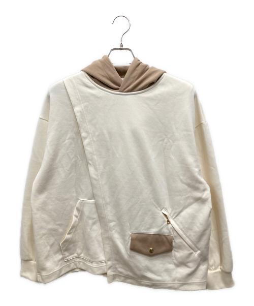 CULLNI（クルニ）CULLNI (クルニ) LAYERED PARKA/レイヤードパーカ アイボリー サイズ:1の古着・服飾アイテム