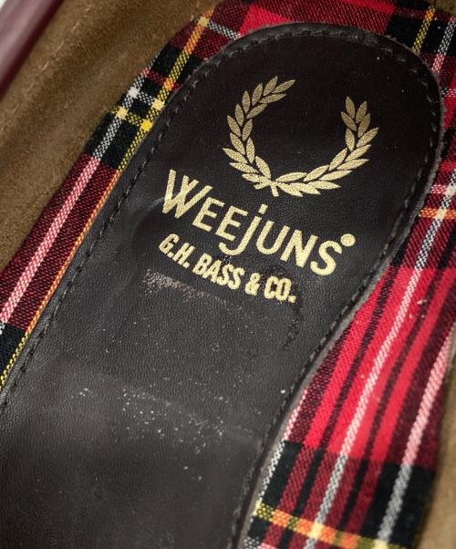 G.H.BASS（ジーエイチバス）G.H.BASS (ジーエイチバス) FRED PERRY (フレッドペリー) ペニーローファー ブラウン サイズ:41の古着・服飾アイテム