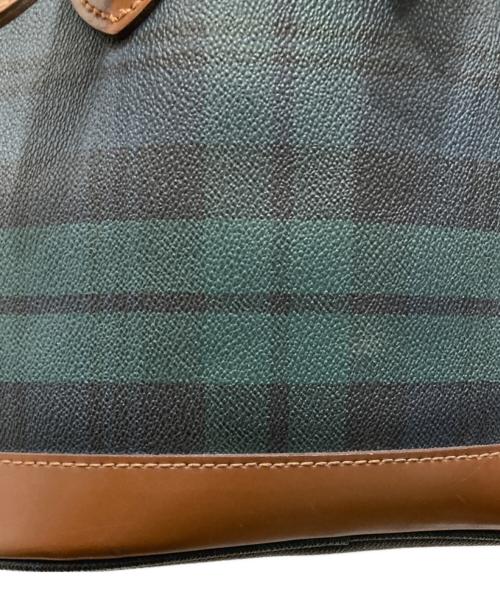 POLO RALPH LAUREN（ポロ・ラルフローレン）POLO RALPH LAUREN (ポロ・ラルフローレン) バケツ型トートバッグ グリーンの古着・服飾アイテム