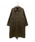 MACKINTOSH PHILOSOPHY（マッキントッシュ フィロソフィー）の古着「ダブルフェイスツイードチェックコート」｜ブラウン×ブルー