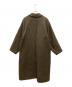 MACKINTOSH PHILOSOPHY (マッキントッシュ フィロソフィー) ダブルフェイスツイードチェックコート ブラウン×ブルー サイズ:38：15000円