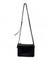 CELINE (セリーヌ) トリオスモールショルダーバッグ ブラック：40000円