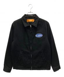 CHALLENGER（チャレンジャー）の古着「LOGO WORK JACKET/ロゴワークジャケット」｜ブラック