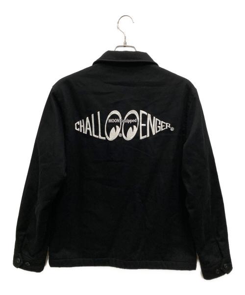 CHALLENGER（チャレンジャー）CHALLENGER (チャレンジャー) LOGO WORK JACKET/ロゴワークジャケット ブラック サイズ:Mの古着・服飾アイテム