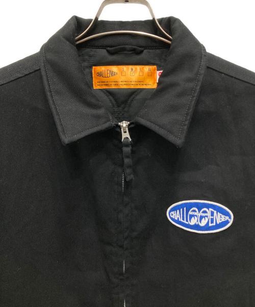 CHALLENGER（チャレンジャー）CHALLENGER (チャレンジャー) LOGO WORK JACKET/ロゴワークジャケット ブラック サイズ:Mの古着・服飾アイテム