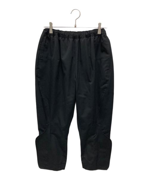 COMME des GARCONS（コムデギャルソン）COMME des GARCONS (コムデギャルソン) ポリエステルウールツイル変形ギャザーサルエルパンツ ブラック サイズ:XSの古着・服飾アイテム