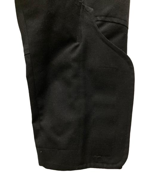 COMME des GARCONS（コムデギャルソン）COMME des GARCONS (コムデギャルソン) ポリエステルウールツイル変形ギャザーサルエルパンツ ブラック サイズ:XSの古着・服飾アイテム