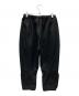 COMME des GARCONS (コムデギャルソン) ポリエステルウールツイル変形ギャザーサルエルパンツ ブラック サイズ:XS：18000円