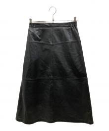 Schott（ショット）の古着「レザースカート」｜ブラック