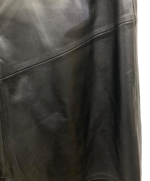 Schott（ショット）Schott (ショット) レザースカート ブラック サイズ:Fの古着・服飾アイテム