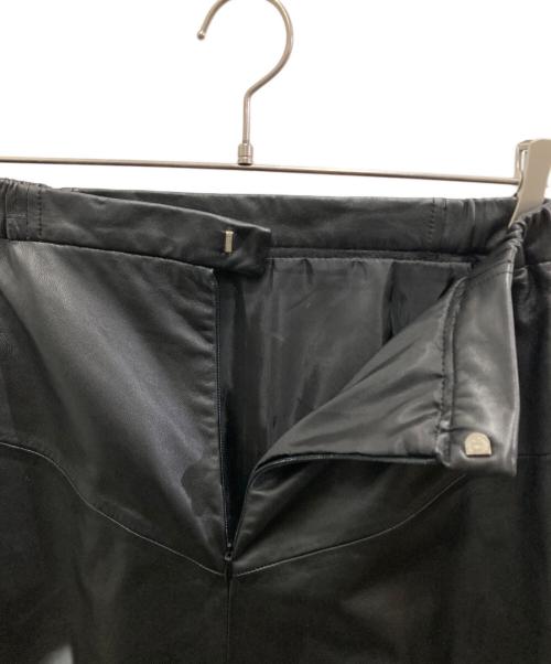 Schott（ショット）Schott (ショット) レザースカート ブラック サイズ:Fの古着・服飾アイテム