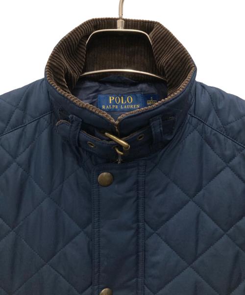 POLO RALPH LAUREN（ポロ・ラルフローレン）POLO RALPH LAUREN (ポロ・ラルフローレン) キルティングベスト ネイビー サイズ:Sの古着・服飾アイテム