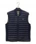LACOSTE（ラコステ）の古着「リブニットカラーダウンベスト」｜ネイビー