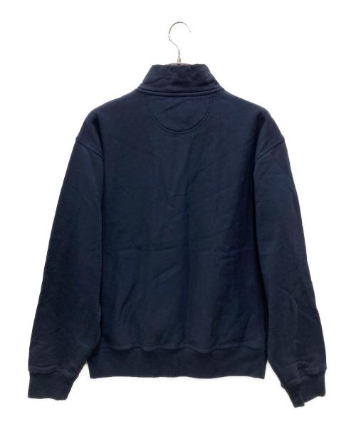 stussy（ステューシー）stussy (ステューシー) Stock Fleece Mock/ストック フリース モック ネイビー サイズ:Ｌの古着・服飾アイテム