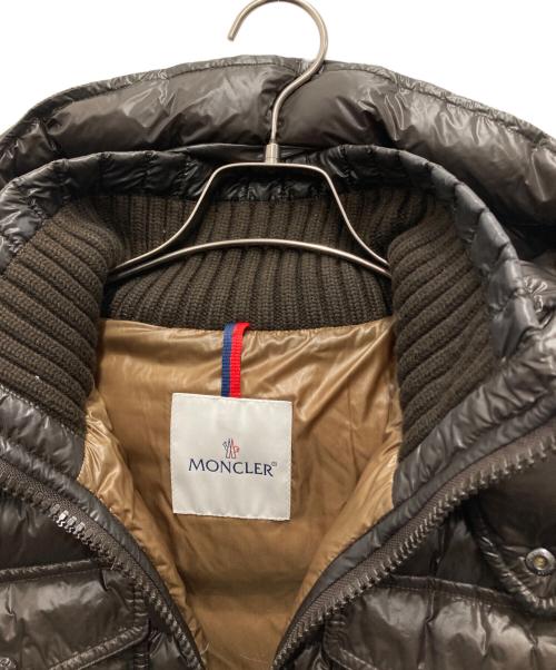 MONCLER（モンクレール）MONCLER (モンクレール) FEDOR GIUBBOTTO/フェドール ダウンジャケット ブラウン サイズ:2の古着・服飾アイテム