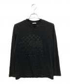 MONCLERモンクレール）の古着「LS TSHIRT / ロングスリーブカットソー」｜ブラック