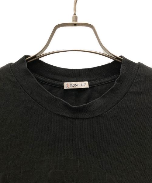 MONCLER（モンクレール）MONCLER (モンクレール) LS TSHIRT / ロングスリーブカットソー ブラック サイズ:Mの古着・服飾アイテム