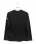 MONCLER (モンクレール) LS TSHIRT / ロングスリーブカットソー ブラック サイズ:M：13000円