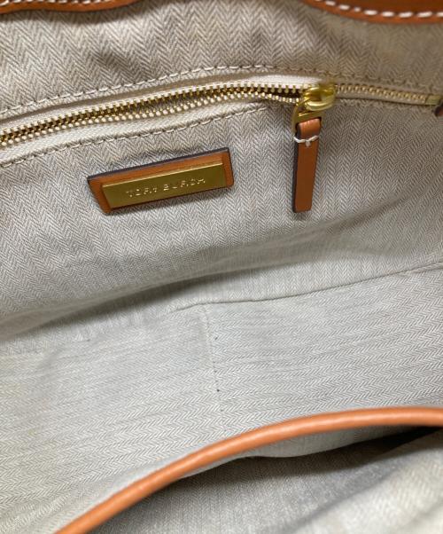 TORY BURCH（トリーバーチ）TORY BURCH (トリーバーチ) MILLER METAL LOGO HOBO/ミラー メタル ロゴ ホーボー ブラウンの古着・服飾アイテム