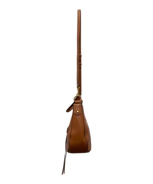 TORY BURCH（トリーバーチ）TORY BURCH (トリーバーチ) MILLER METAL LOGO HOBO/ミラー メタル ロゴ ホーボー ブラウンの古着・服飾アイテム