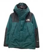 THE NORTH FACEザ ノース フェイス）の古着「マウンテンジャケット」｜グリーン×ブラック