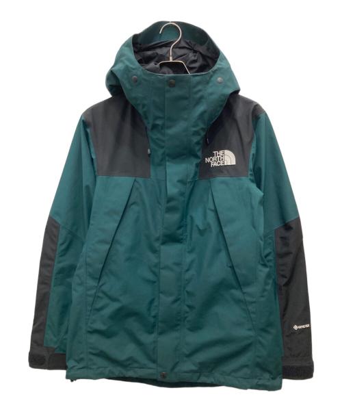 THE NORTH FACE（ザ ノース フェイス）THE NORTH FACE (ザ ノース フェイス) マウンテンジャケット グリーン×ブラック サイズ:Mの古着・服飾アイテム