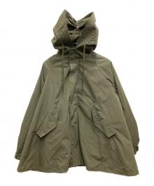 NANGA×THE SHINZONE（ナンガ×ザ シンゾーン）の古着「TAKIBI DOWN PARKA 3WAY/タキビ ダウン パーカー スリーウェイ」｜カーキ×ブラック