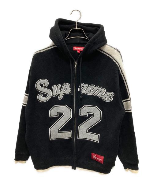 SUPREME（シュプリーム）Supreme (シュプリーム) 22SS Sport Zip Up Hooded Sweater ブラック サイズ:Mの古着・服飾アイテム