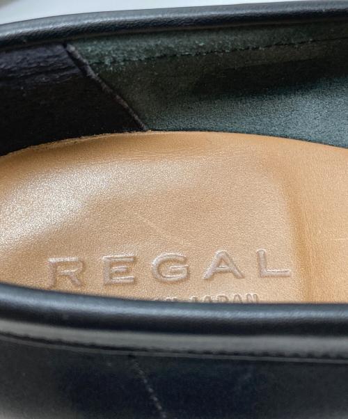 REGAL（リーガル）REGAL (リーガル) ペニーローファー ブラック サイズ:24 1/2の古着・服飾アイテム