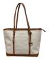 MICHAEL KORS（マイケルコース）の古着「JET SET TRAVEL トートバッグ」｜ベージュ×ブラウン